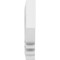 Ekena Millwork Wagon Wheel Architectural Grade PVC Running Trim, 4"H x 5/8"P x 48"L RUNP04X0625X48WAG - alternate 5